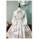 Alice Girl Iris Garden In Spring Square Neck JSK(6th Pre-Order/2 Colours/Full Payment Without Shipping)